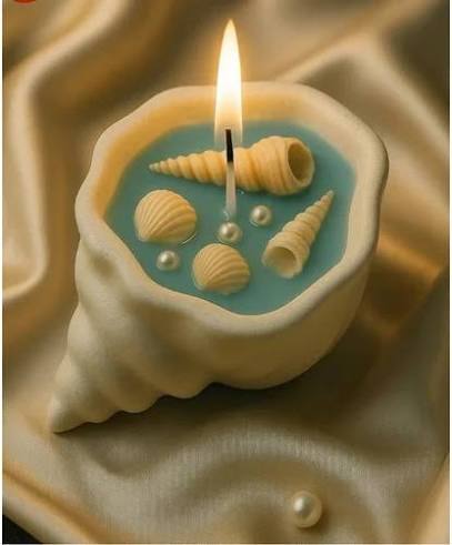 Seashell Beach Candle
