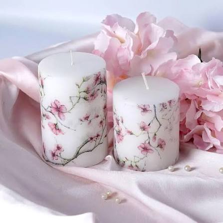 Rose Lotus Floating Candle